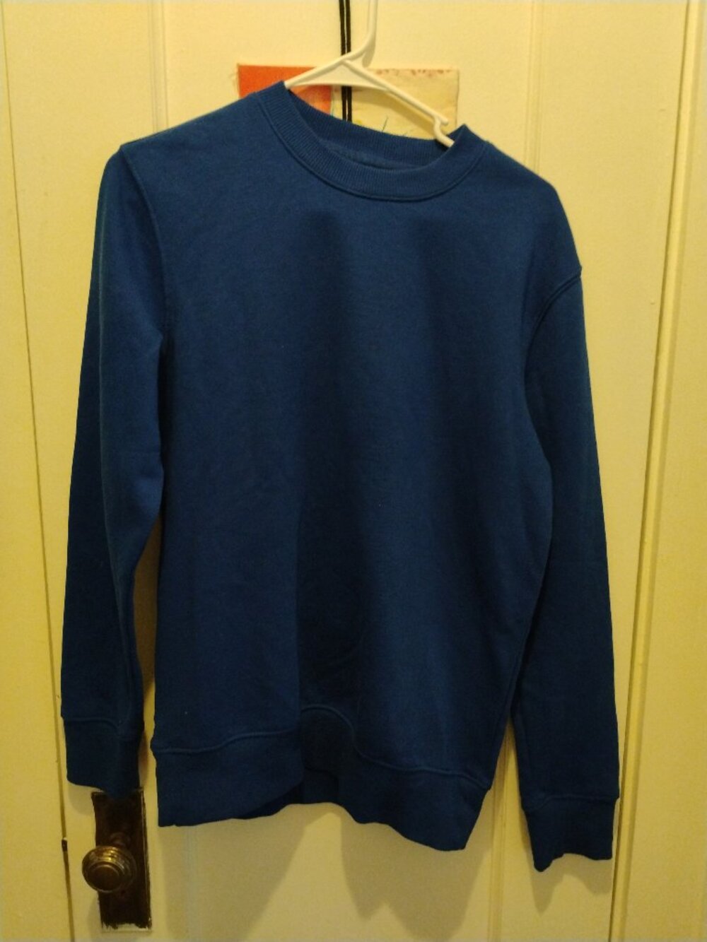 Goodfellow & Co Men’s Crewneck Sweatshirt - Blue - Size S